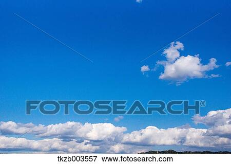 Stock Photo - Sky with clouds. Fotosearch