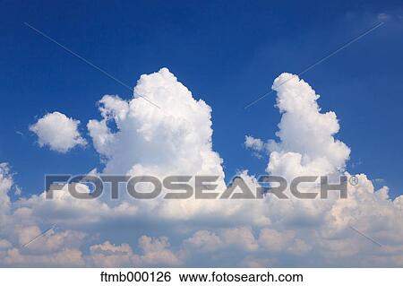 Stock Photograph - Sky with clouds. Fotosearch