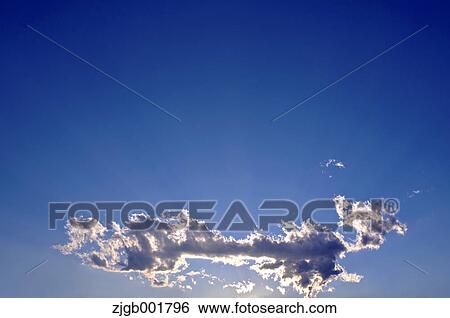 Stock Photograph - Sky with clouds. Fotosearch