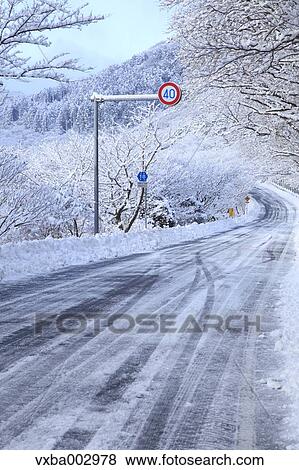 Snow at Izu Peninsula, Shizuoka Prefecture View Large Photo Image Stock Photo - Snow at Izu Peninsula, Shizuoka Prefecture. Fotosearch