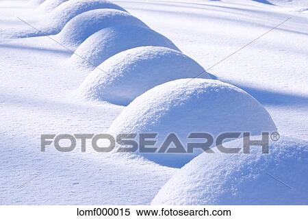 Stock Photography - Snow in Hokkaido, Japan. Fotosearch