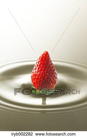 Strawberry and milk View Large Photo Image Stock Image - Strawberry and milk. Fotosearch