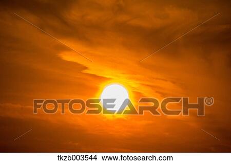 Sunset sky, Aichi Prefecture View Large Photo Image Picture - Sunset sky, Aichi Prefecture. Fotosearch