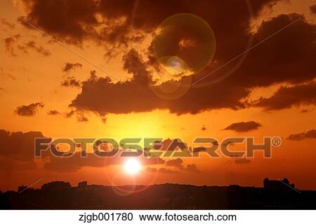 Sunset View Large Photo Image Stock Image - Sunset. Fotosearch