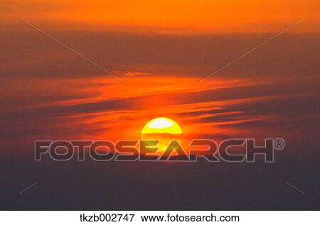 Stock Photo - Sunset. Fotosearch