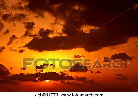 Sunset View Large Photo Image Stock Photo - Sunset. Fotosearch