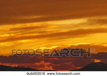 Sunset View Large Photo Image Stock Photograph - Sunset. Fotosearch