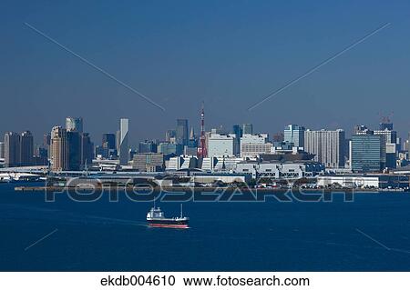 Stock Image - Tokyo cityscape. Fotosearch