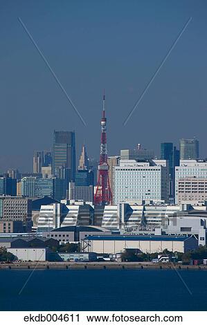 Stock Image - Tokyo cityscape. Fotosearch