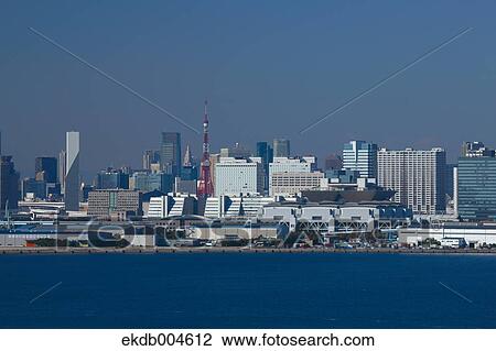 Stock Image - Tokyo cityscape. Fotosearch