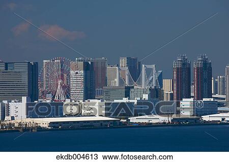 Stock Image - Tokyo cityscape. Fotosearch