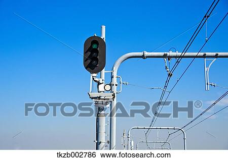 Traffic light View Large Photo Image Stock Photograph - Traffic light. Fotosearch