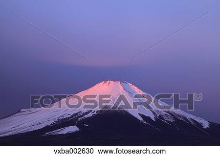 Stock Image - View of Mount Fuji. Fotosearch