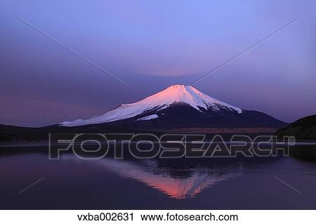 Stock Image - View of Mount Fuji. Fotosearch