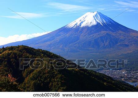 View of Mount Fuji View Large Photo Image Stock Photograph - View of Mount Fuji. Fotosearch