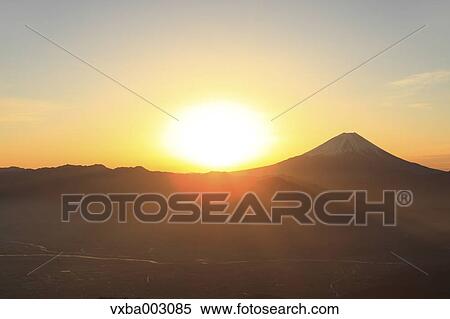Stock Photography - View of Mount Fuji. Fotosearch