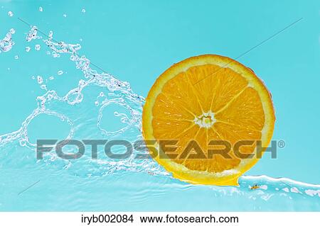 Water and orange View Large Photo Image Picture - Water and orange. Fotosearch