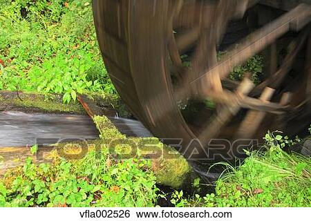 Water wheel, Iwate Prefecture View Large Photo Image Stock Photograph - Water wheel, Iwate Prefecture. Fotosearch