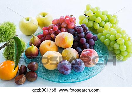 Stock Photo - Assorted fruits. Fotosearch