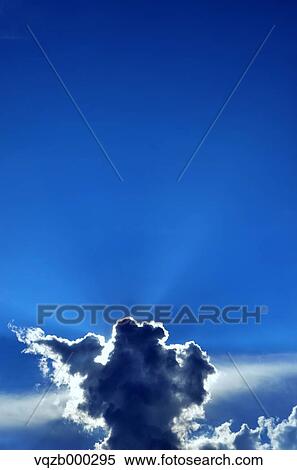 Blue sky with clouds View Large Photo Image Stock Photography - Blue sky with clouds. Fotosearch