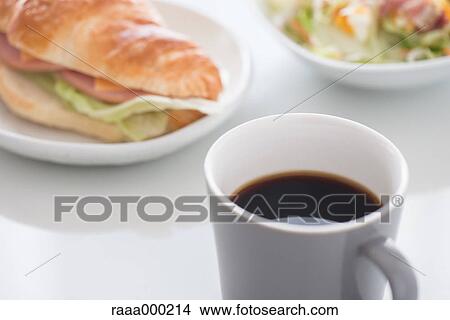 Breakfast and coffee View Large Photo Image Picture - Breakfast and coffee. Fotosearch