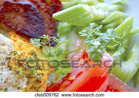 Breakfast plate View Large Photo Image Stock Image - Breakfast plate. Fotosearch