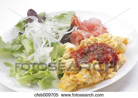 Breakfast plate View Large Photo Image Stock Photography - Breakfast plate. Fotosearch