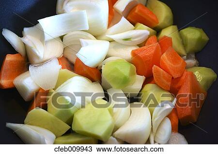 Chopped vegetables View Large Photo Image Stock Image - Chopped vegetables. Fotosearch