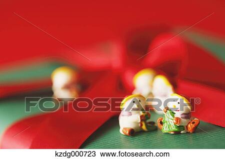 Stock Image - Christmas decorations. Fotosearch