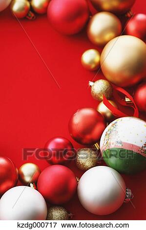 Stock Photo - Christmas decorations. Fotosearch