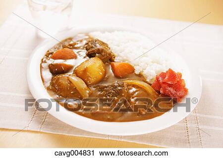 Curry rice View Large Photo Image Stock Image - Curry rice. Fotosearch