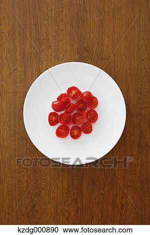 Stock Image - Dried cherry tomatoes. Fotosearch