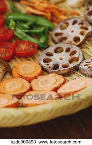 Stock Image - Dried vegetables. Fotosearch