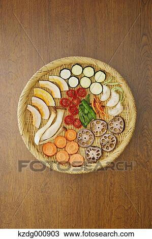 Stock Image - Dried vegetables. Fotosearch