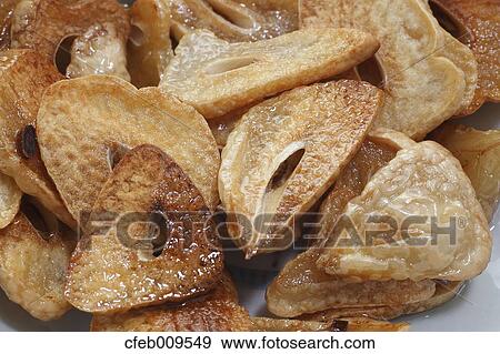 Fried garlic View Large Photo Image Stock Photo - Fried garlic. Fotosearch