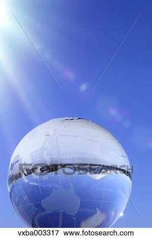 Glass globe and Mount Fuji View Large Photo Image Stock Photo - Glass globe and Mount Fuji. Fotosearch