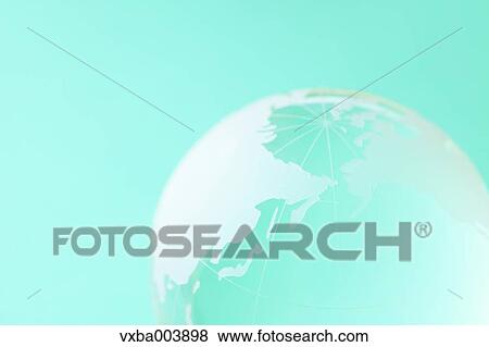 Stock Photo - Glass globe. Fotosearch