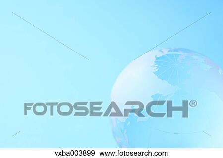 Stock Photo - Glass globe. Fotosearch