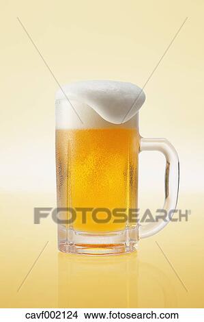 Glass of beer View Large Photo Image Picture - Glass of beer. Fotosearch