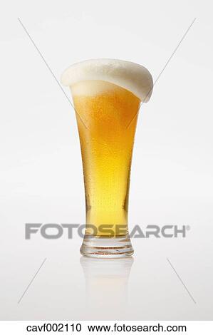 Glass of beer View Large Photo Image Stock Image - Glass of beer. Fotosearch