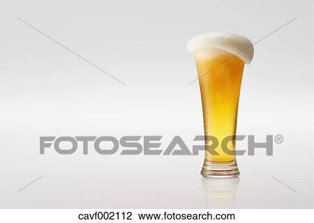 Glass of beer View Large Photo Image Stock Image - Glass of beer. Fotosearch