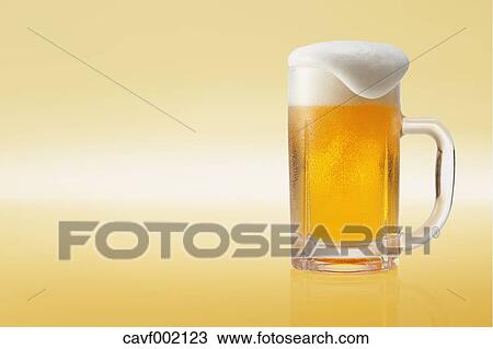 Glass of beer View Large Photo Image Stock Image - Glass of beer. Fotosearch