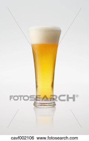 Glass of beer View Large Photo Image Stock Photograph - Glass of beer. Fotosearch