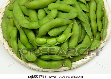 Green Soybeans View Large Photo Image Stock Image - Green Soybeans. Fotosearch