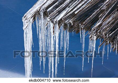 Icicles View Large Photo Image Stock Image - Icicles. Fotosearch
