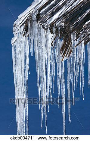 Icicles View Large Photo Image Stock Image - Icicles. Fotosearch