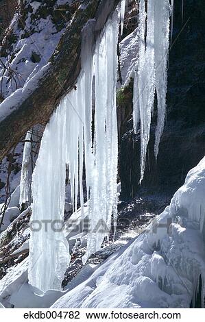 Icicles View Large Photo Image Stock Image - Icicles. Fotosearch