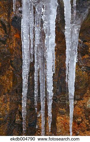 Stock Image - Icicles. Fotosearch
