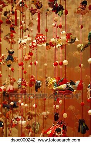 Japanese Hanging Dolls View Large Photo Image Stock Image - Japanese Hanging Dolls. Fotosearch