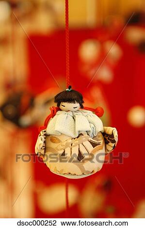 Japanese Hanging Dolls View Large Photo Image Stock Image - Japanese Hanging Dolls. Fotosearch